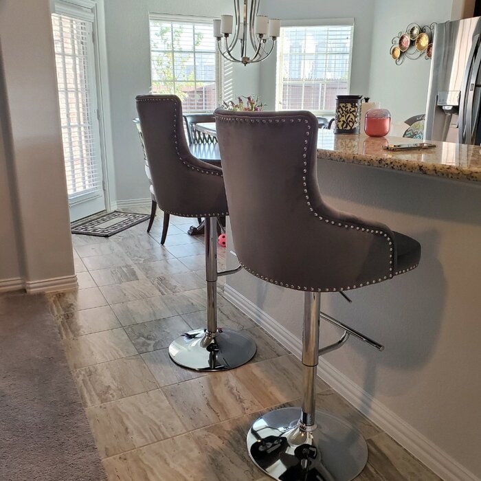 Bocana adjustable height bar stool hotsell