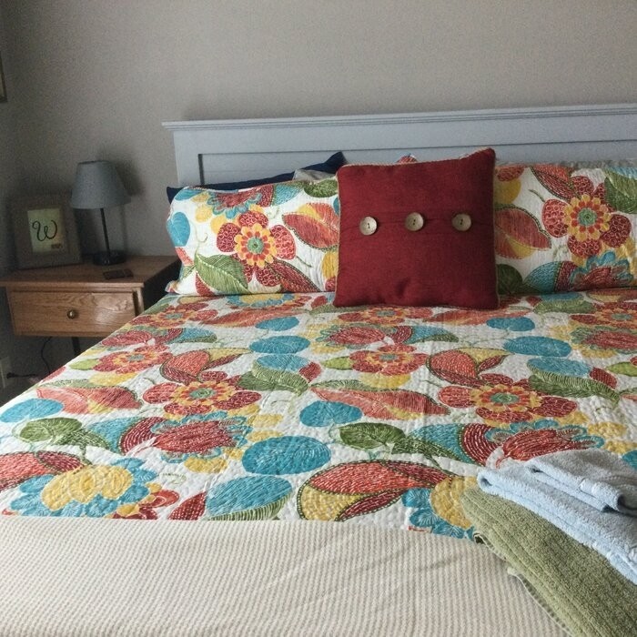 Bontrager Standard Cotton 320 TC Reversible 3 Piece Quilt Set