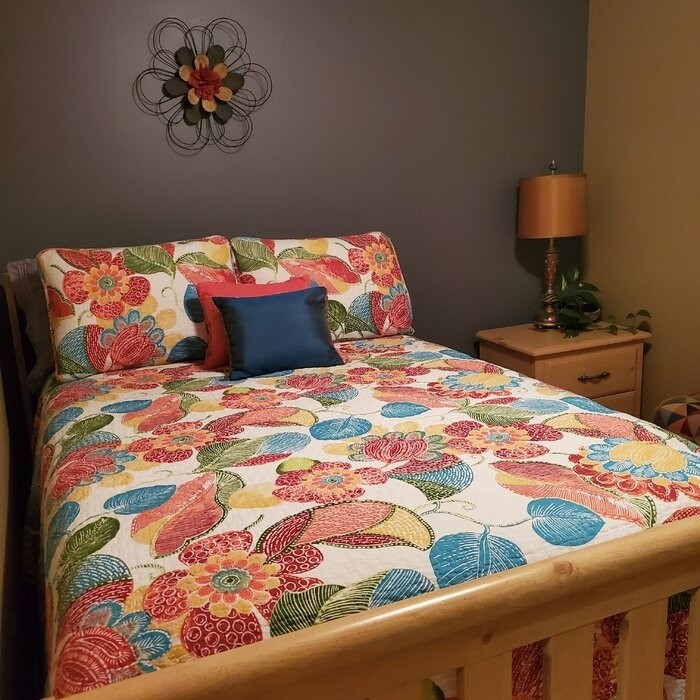 Bontrager Standard Cotton 320 TC Reversible 3 Piece Quilt Set