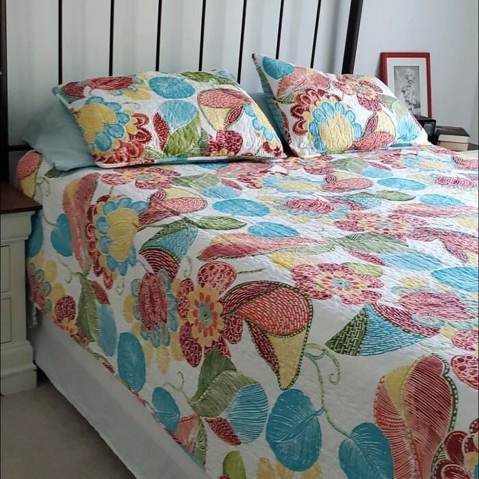Bontrager Standard Cotton 320 TC Reversible 3 Piece Quilt Set