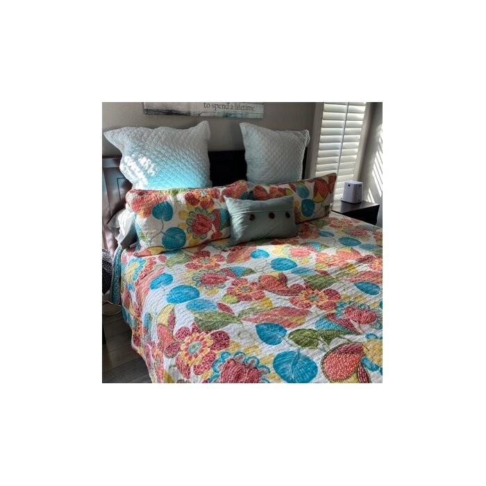 Bontrager Standard Cotton 320 TC Reversible 3 Piece Quilt Set