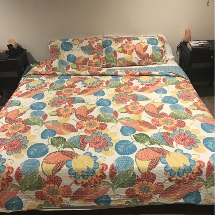 Bontrager Standard Cotton 320 TC Reversible 3 Piece Quilt Set