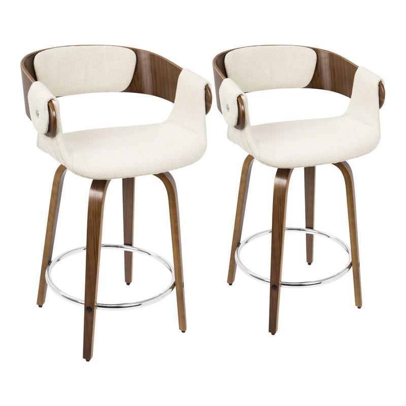 Boulemane Swivel Counter Stool