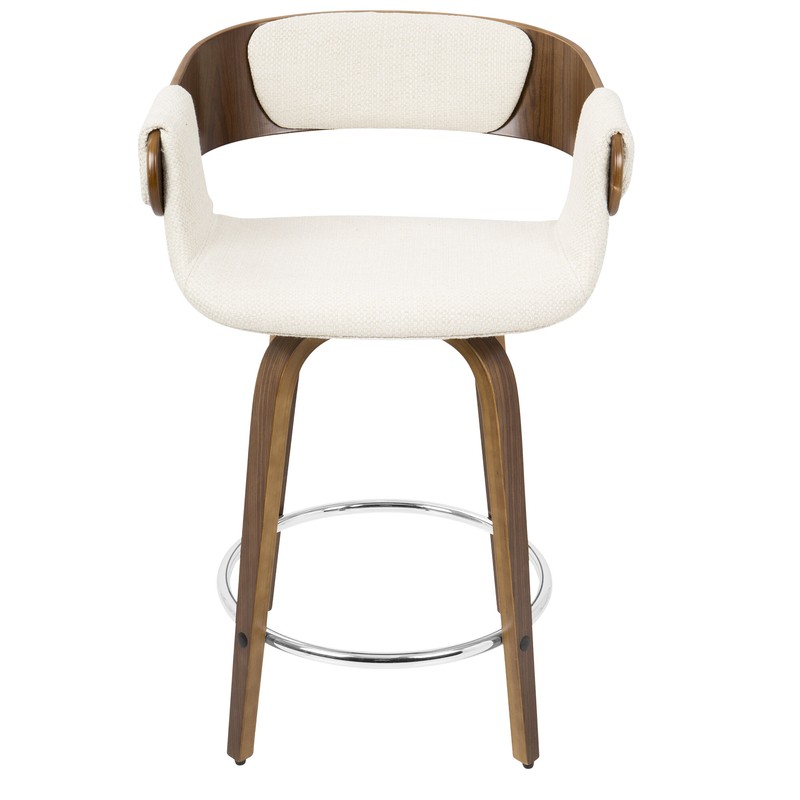 Boulemane Swivel Counter Stool
