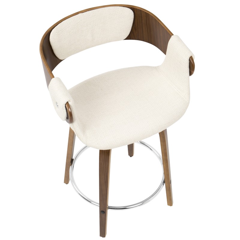 Boulemane Swivel Counter Stool