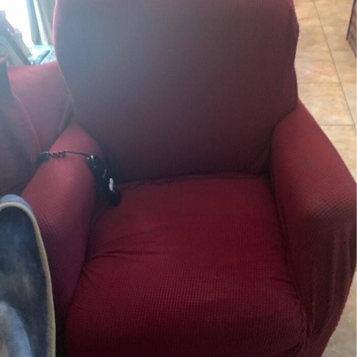 Box Cushion Recliner Slipcover