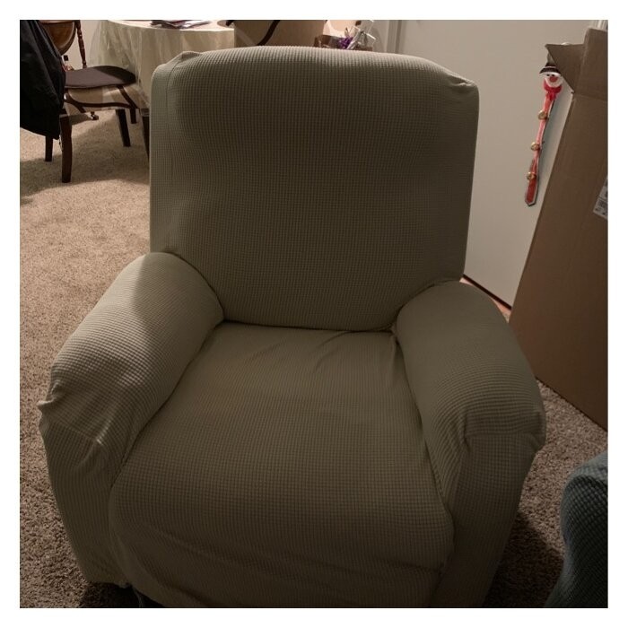 Box Cushion Recliner Slipcover
