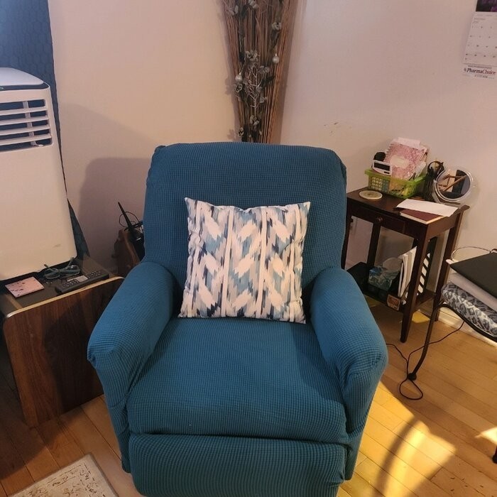 Box Cushion Recliner Slipcover