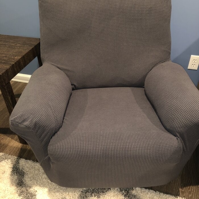 Box Cushion Recliner Slipcover
