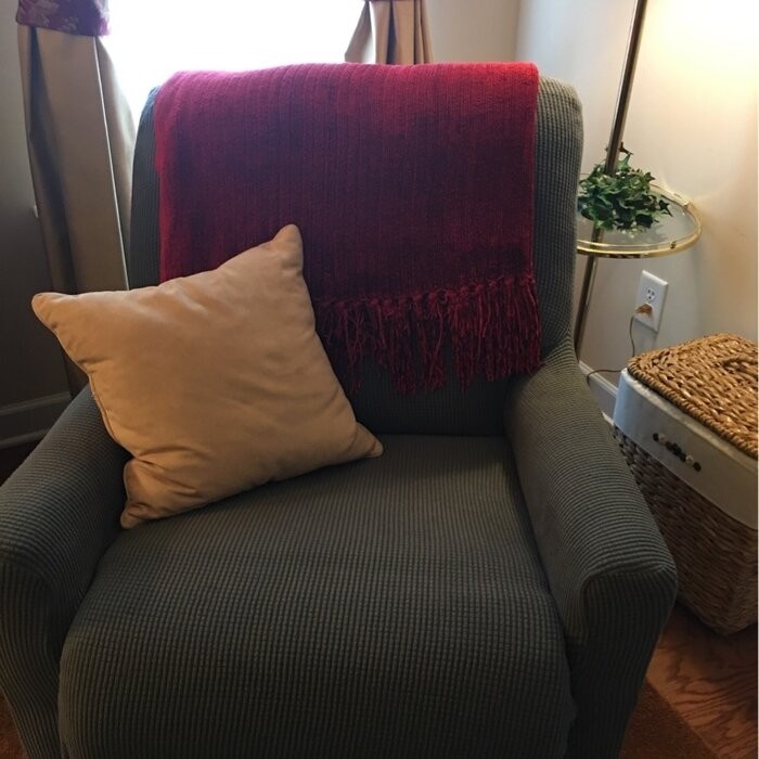 Box Cushion Recliner Slipcover