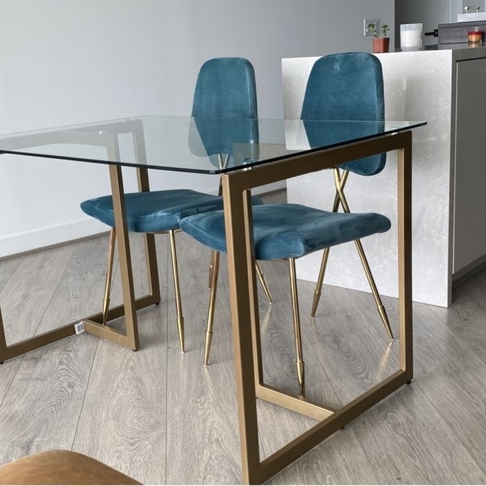 Braelyn 47.2'' Iron Dining Table