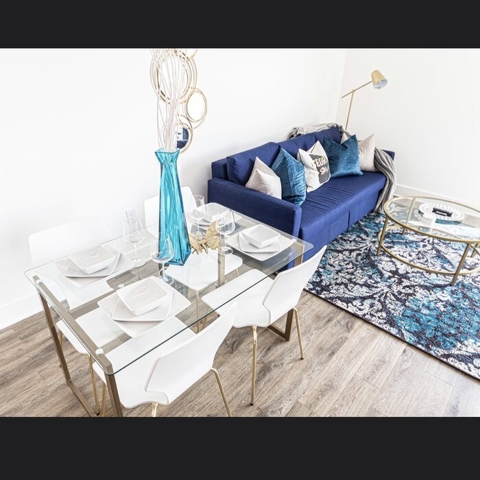 Braelyn 47.2'' Iron Dining Table