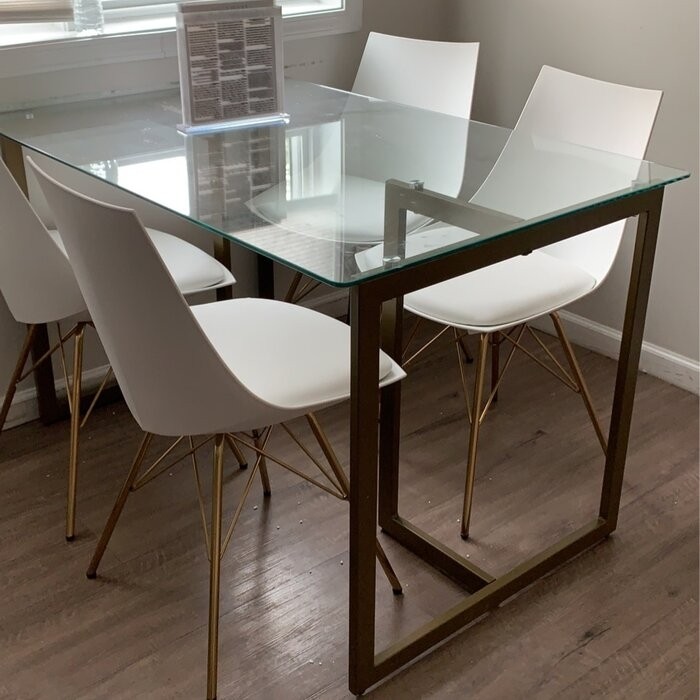 Braelyn 47.2'' Iron Dining Table