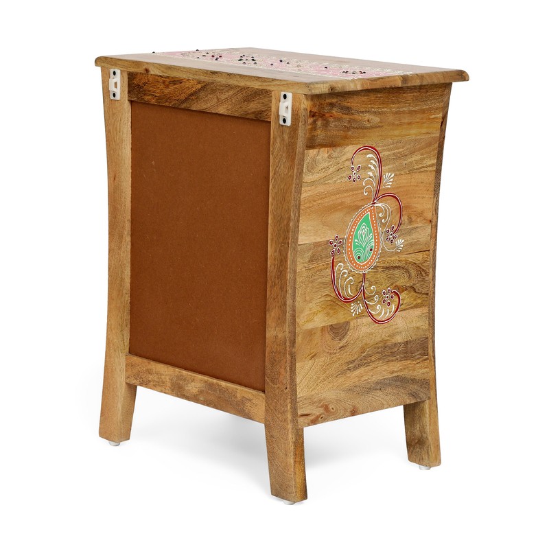 Bridgeport 24'' Tall 2 - Drawer Nightstand in Brown