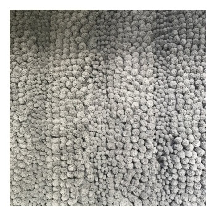Brinker Brinket Ultra Plush Rectangular Chenille Non-Slip Solid 2 piece Bath Rug Set
