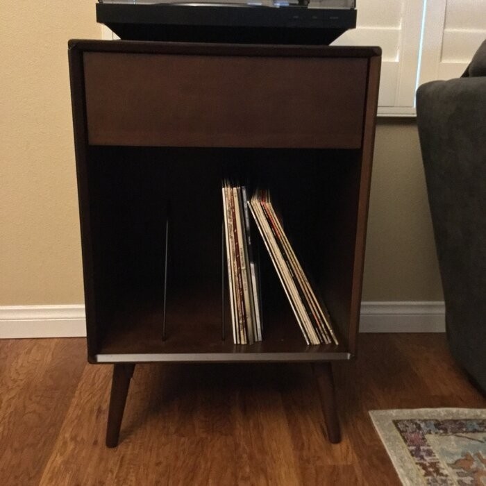 Brittany Turntable Audio Rack