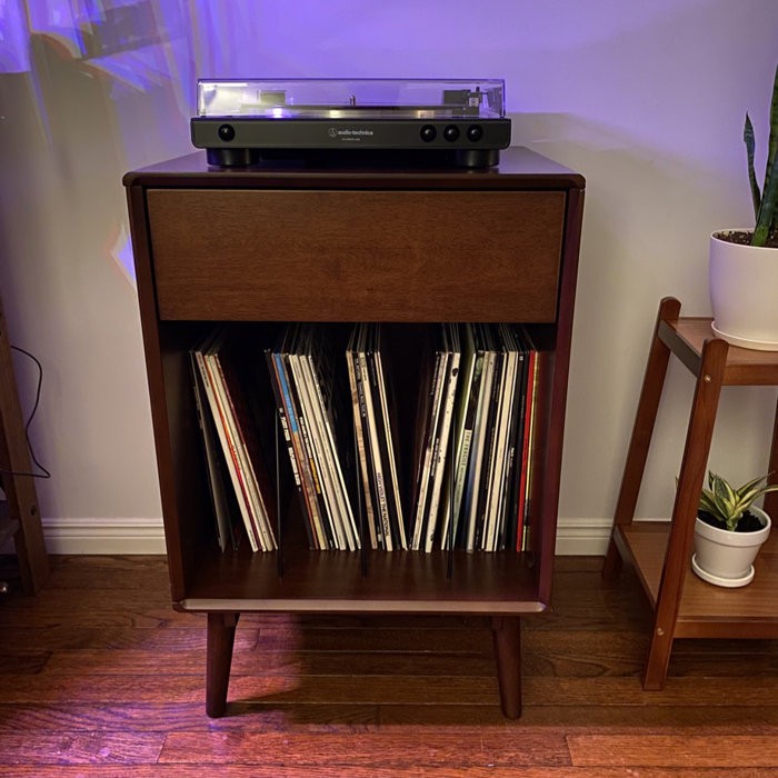 Brittany Turntable Audio Rack