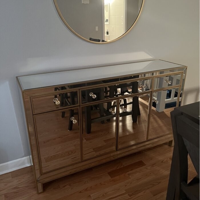 Bronte 60'' Wide 3 Drawer Credenza