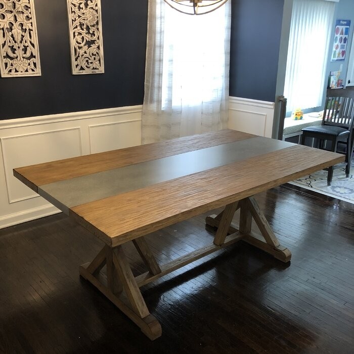 Brooksville 72'' Trestle Dining Table