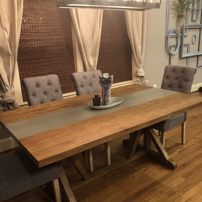 Brooksville 72'' Trestle Dining Table