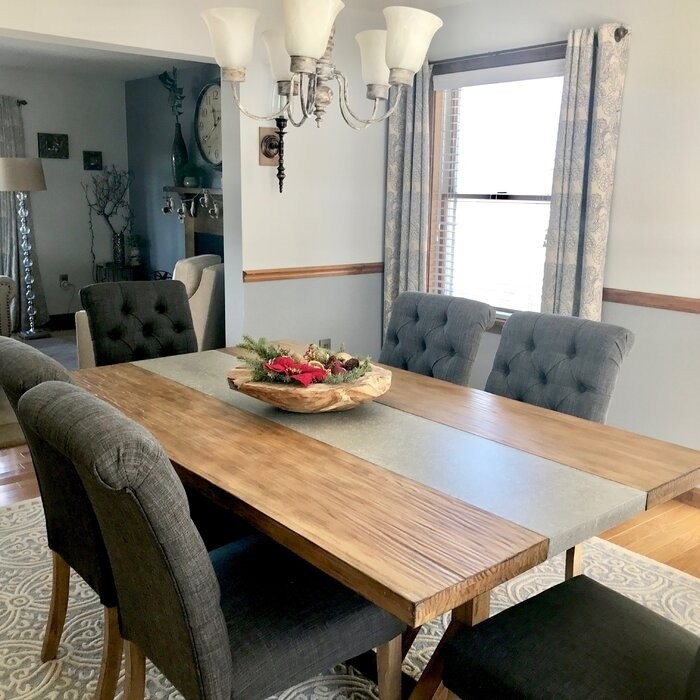Brooksville 72'' Trestle Dining Table