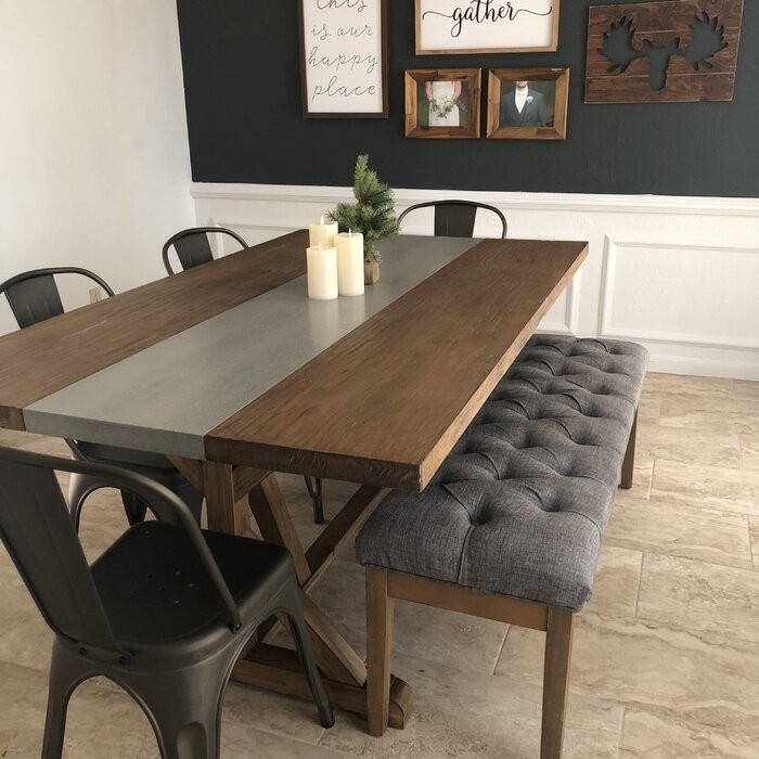 Brooksville 72'' Trestle Dining Table