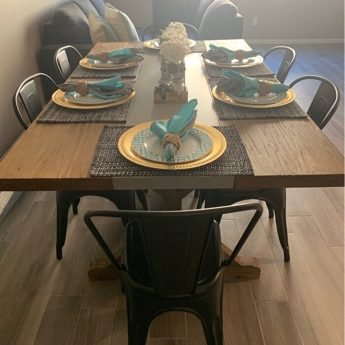 Brooksville 72'' Trestle Dining Table