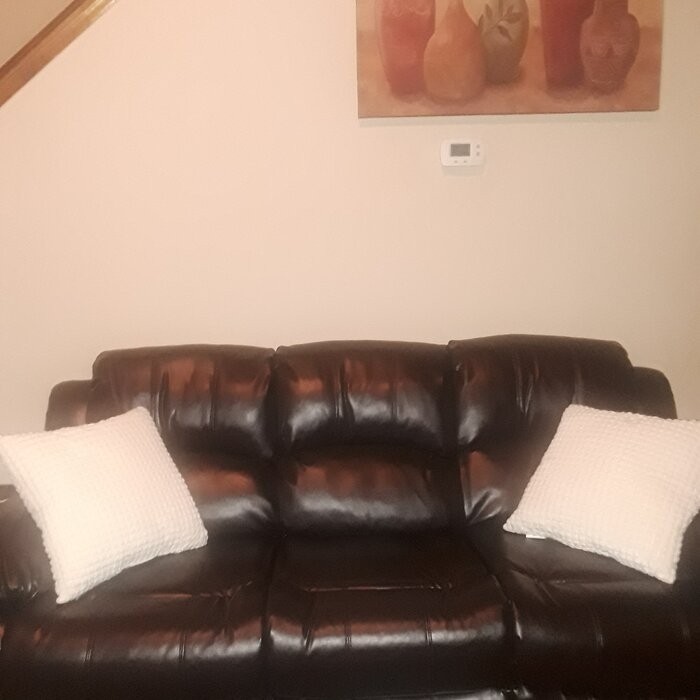 Bryce 2 Piece Faux Leather Reclining Living Room Set