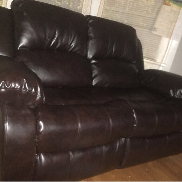Bryce 2 Piece Faux Leather Reclining Living Room Set