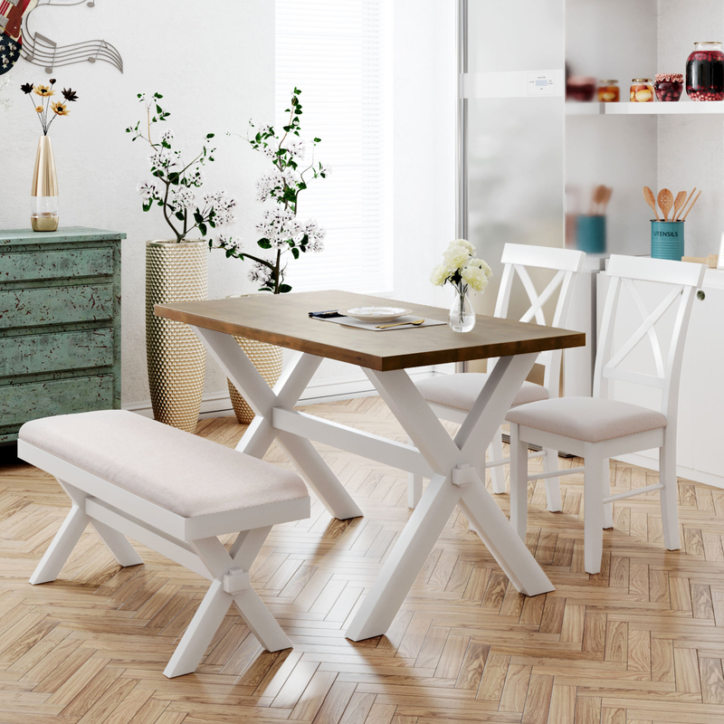 Burnley 4 - Person Dining Set