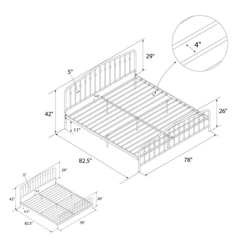 Bushwick Platform Bed