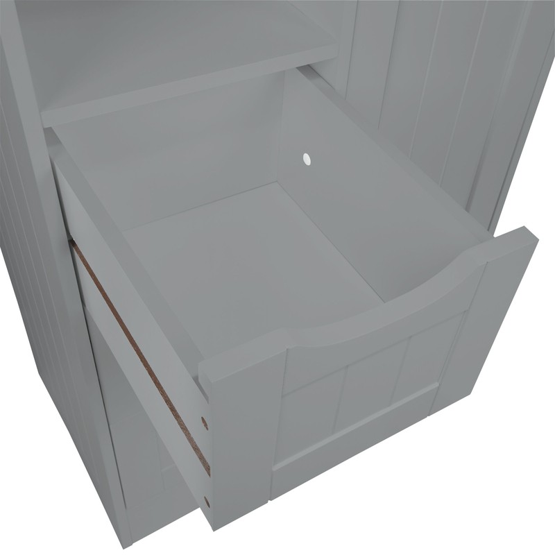 Caril 22.05'' W x 32.1'' H x 13.39'' D Free-Standing Bathroom Cabinet