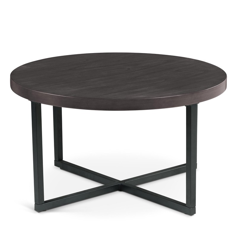 Carloz Cross Legs Coffee Table with Stools