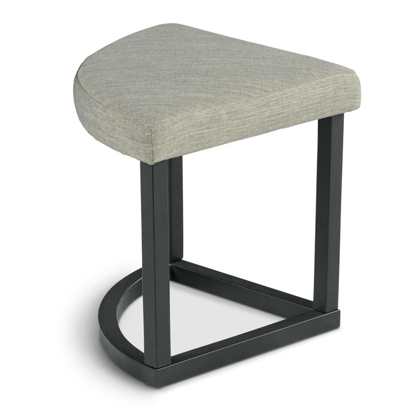Carloz Cross Legs Coffee Table with Stools