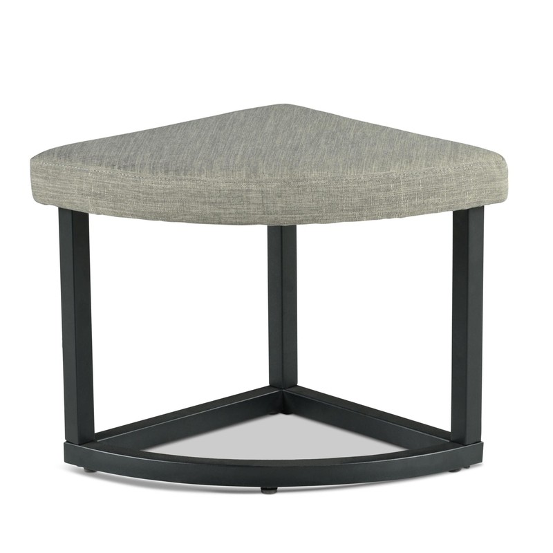 Carloz Cross Legs Coffee Table with Stools