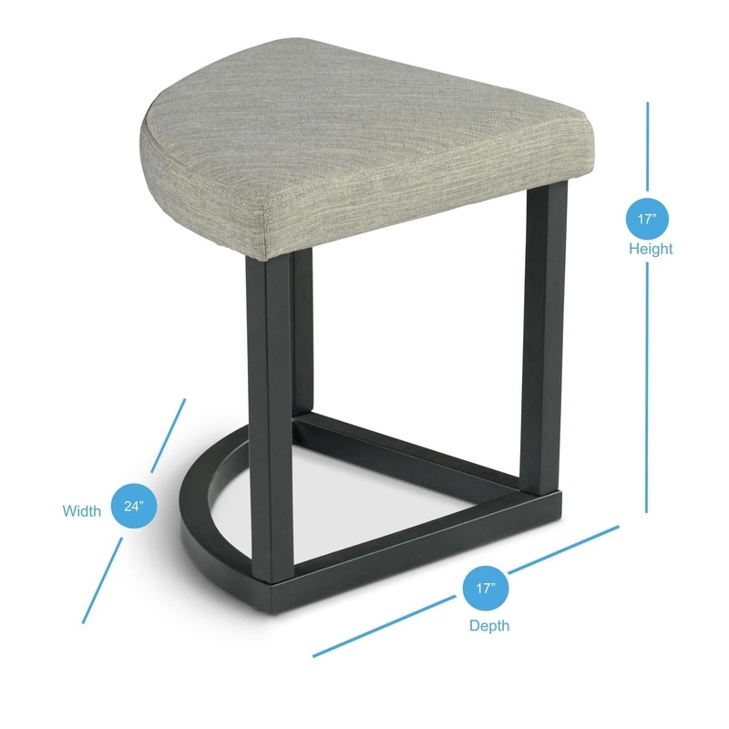 Carloz Cross Legs Coffee Table with Stools