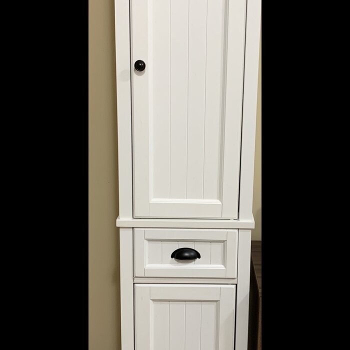 Carmel 16'' W x 72'' H x 14'' D Linen Cabinet