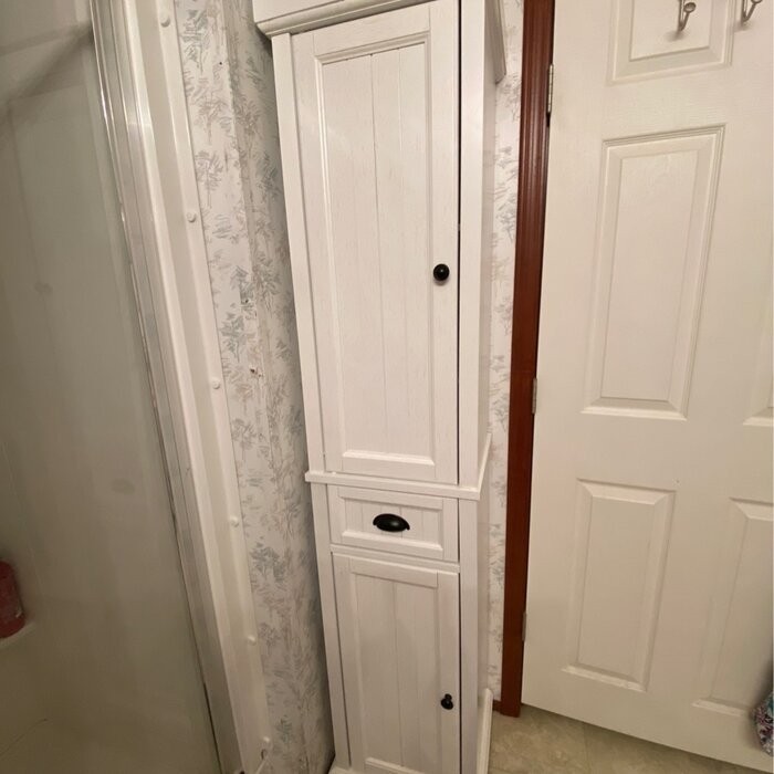Carmel 16'' W x 72'' H x 14'' D Linen Cabinet