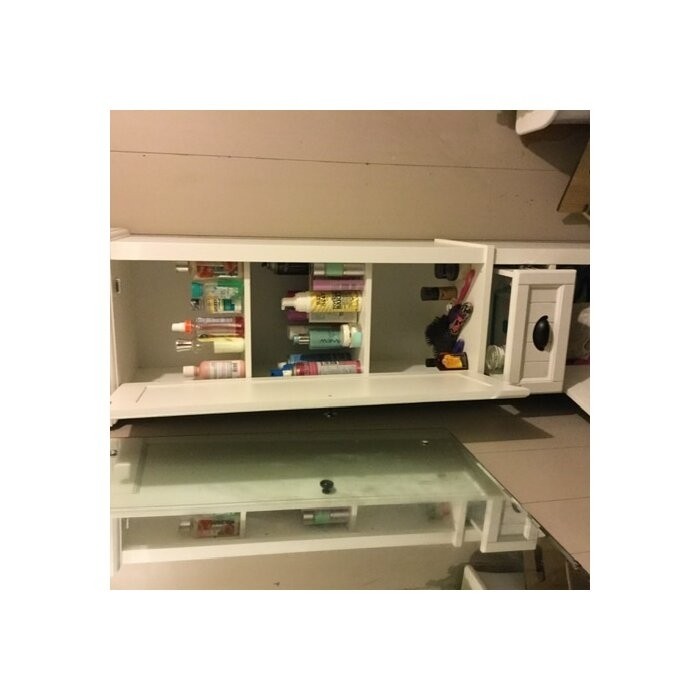 Carmel 16'' W x 72'' H x 14'' D Linen Cabinet