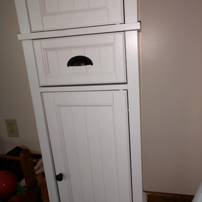 Carmel 16'' W x 72'' H x 14'' D Linen Cabinet