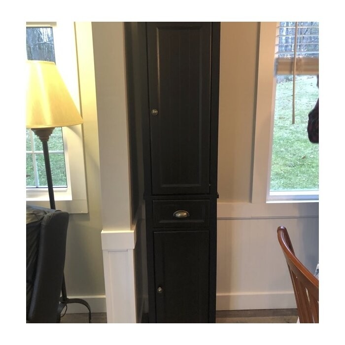 Carmel 16'' W x 72'' H x 14'' D Linen Cabinet
