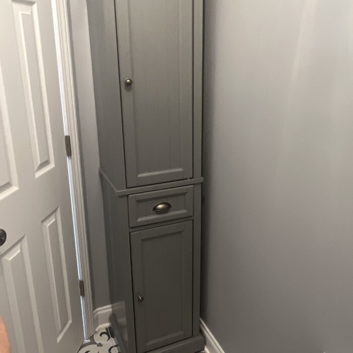 Carmel 16'' W x 72'' H x 14'' D Linen Cabinet