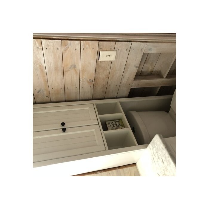 Carmel 23'' W x 72'' H x 11'' D Over-The-Toilet Storage