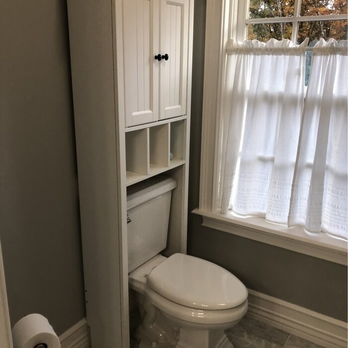 Carmel 23'' W x 72'' H x 11'' D Over-The-Toilet Storage