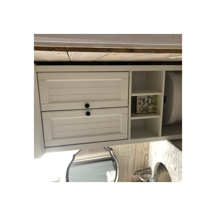 Carmel 23'' W x 72'' H x 11'' D Over-The-Toilet Storage