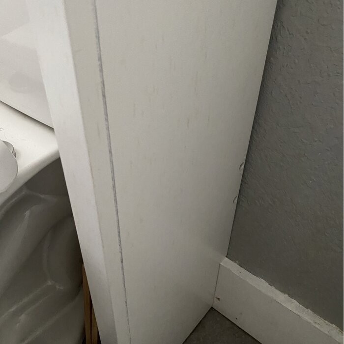 Carmel 23'' W x 72'' H x 11'' D Over-The-Toilet Storage