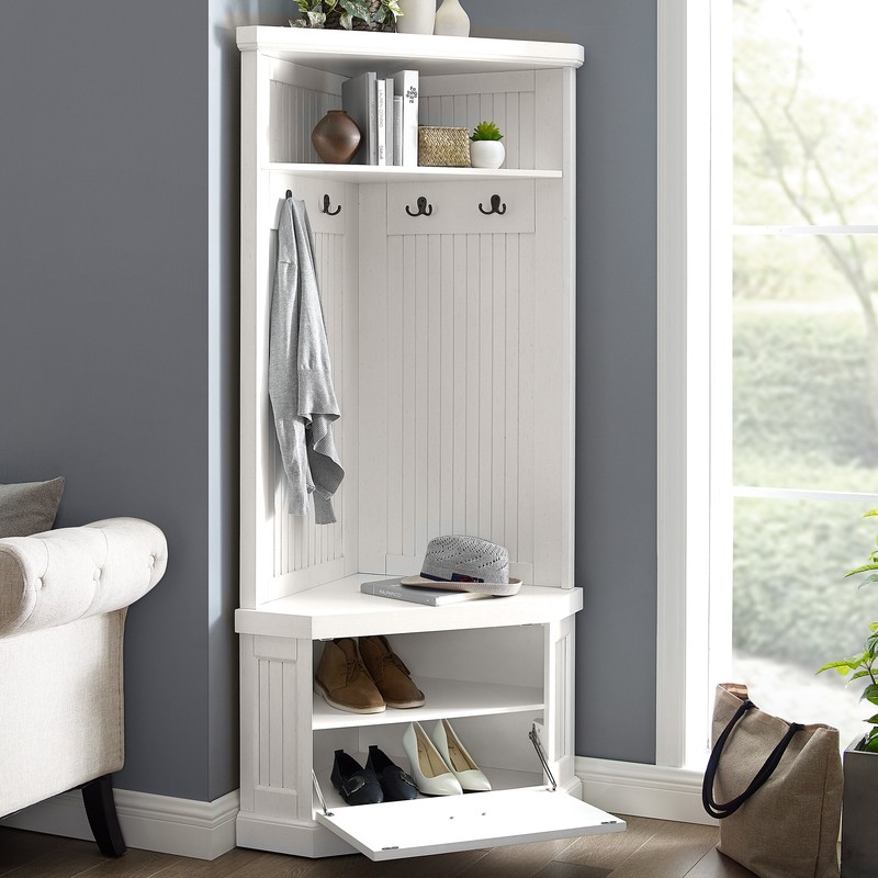 Carmel 33.5'' Wide Hall Tree with Bench