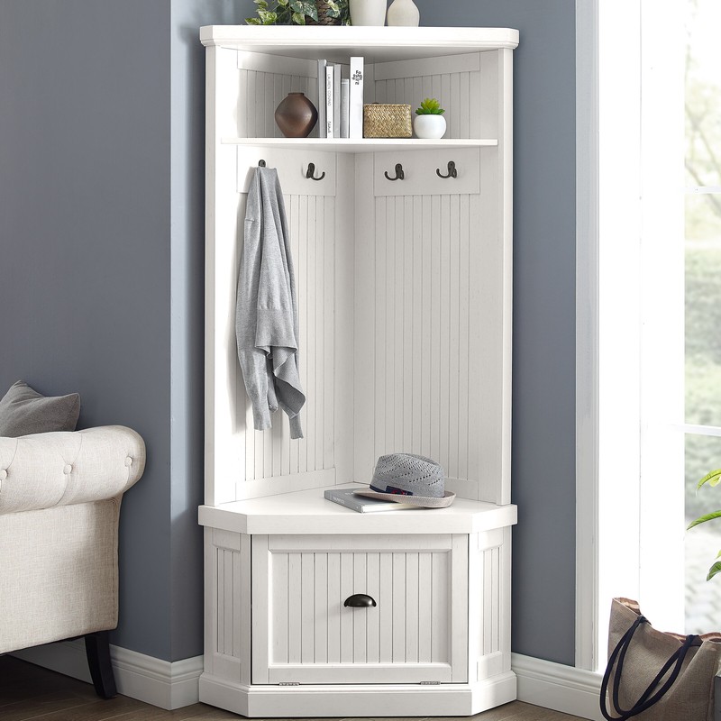 Carmel 33.5'' Wide Hall Tree with Bench