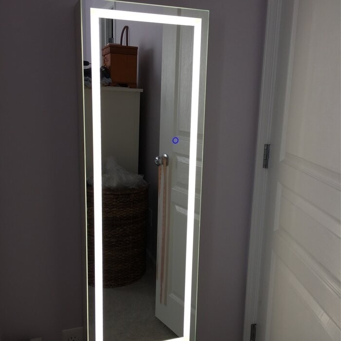 Cassell 16'' Wide Jewelry Armoire with Mirror