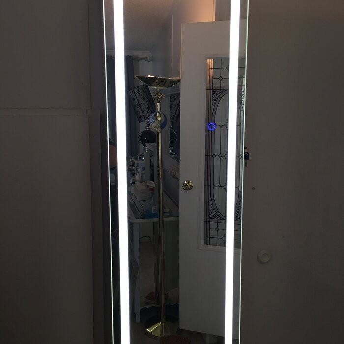 Cassell 16'' Wide Jewelry Armoire with Mirror